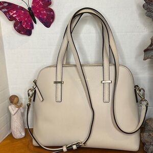 Kate Spade Beige Satchel Bag 11x9x4